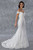 Stella Couture 21068 Off Shoulder Wedding Long Evening Gown