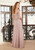 Morilee MGNY 72605 Chiffon Sequined Lace V-neck Evening Gown