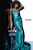 Jovani JVN1848 Sleeveless Deep V Neck Sequin Trumpet Gown