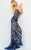 Jovani 06790 Sleeveless Embellished Illusion Fitted Dress