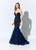 Ivonne D by Mon Cheri ID904 Allover Lace Beaded Bodice Dress