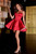 Portia and Scarlett PS23149 Strapless V-Neck Mini Dress