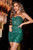 Portia and Scarlett PS23903 Beaded Strapless Mini Dress
