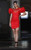 MNM Couture R01043 Illusion High Neck Short Sleeves Dress
