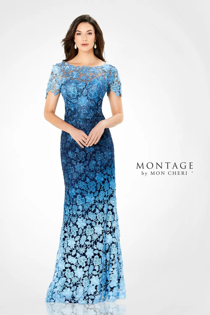 Montage by Mon Cheri 119958 High Neck Sleeveless Dress