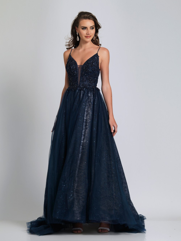 Dave and Johnny A9027 Long Formal Gown