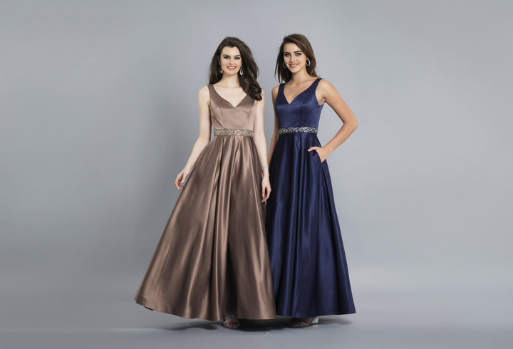 Dave and Johnny 3530W Long Formal Gown