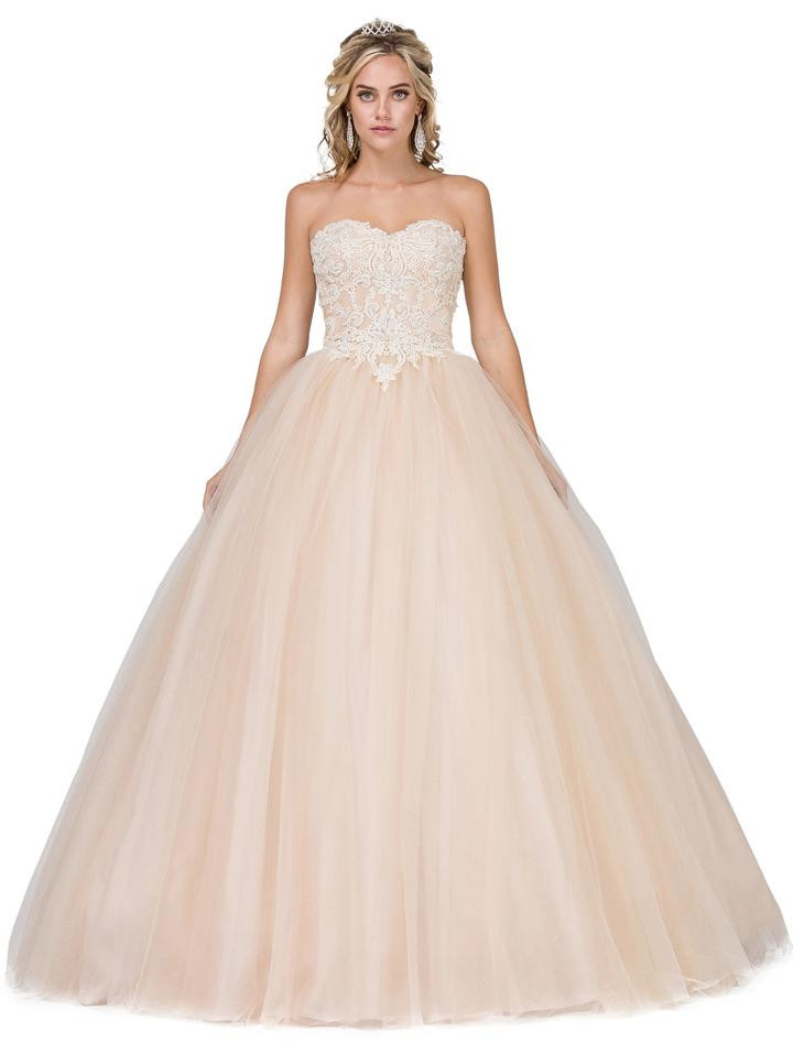 Dancing Queen DQ-1323 Quinceanera Long Dress