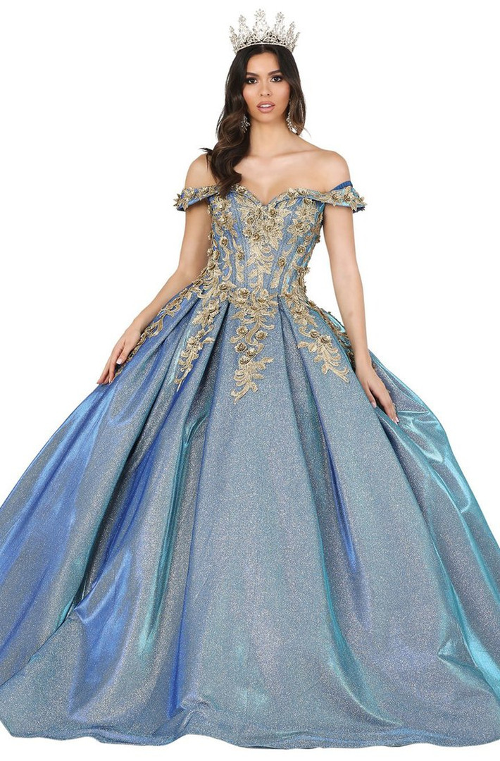 Dancing Queen DQ-1504 Quinceanera Long Dress