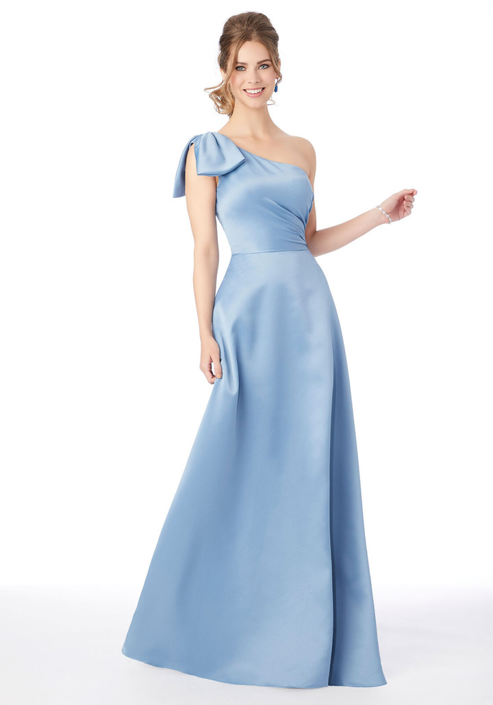 Morilee Bridesmaids 21682 Satin One-Shoulder Dress