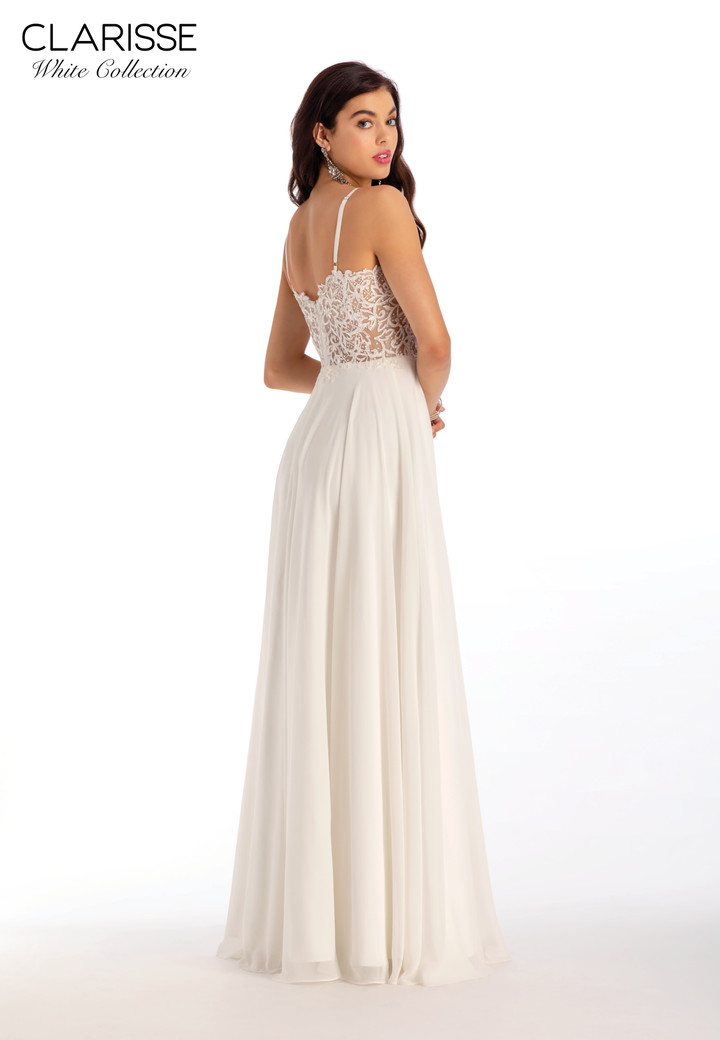 Clarisse 600208 Sweetheart Neckline Fit-and-flare Dress