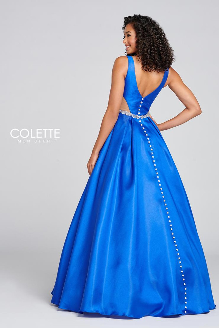 Colette by Daphne CL12131 Sleeveless Novelty Gown