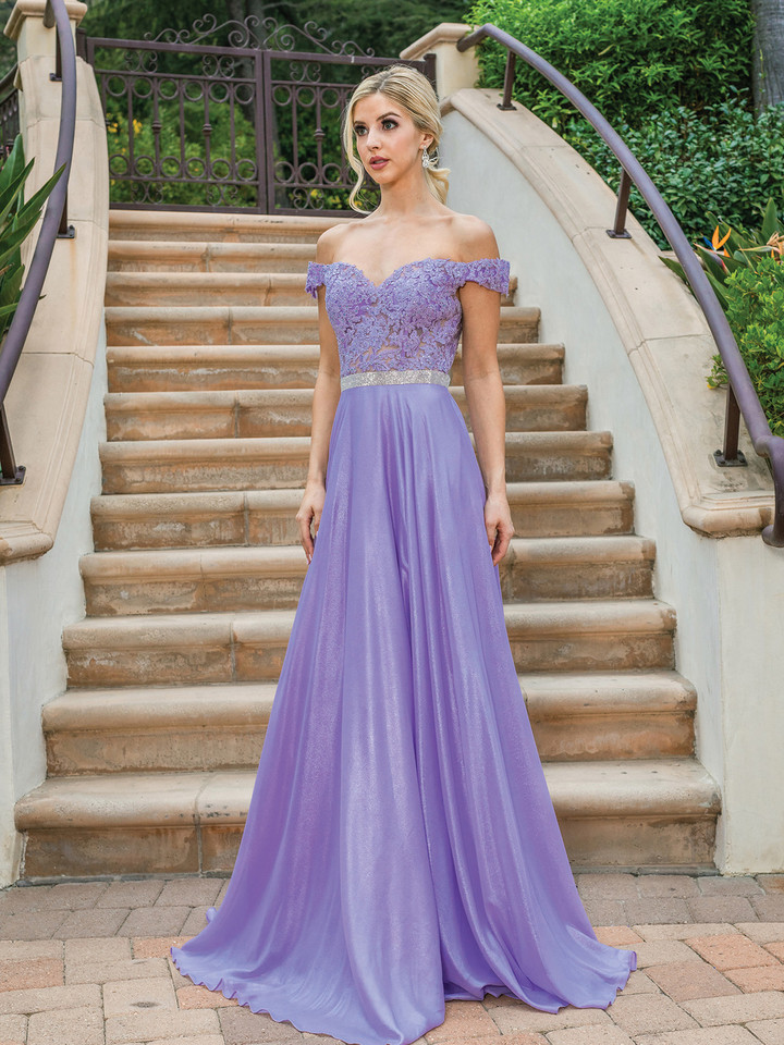 Dancing Queen 4238 Short Sleeve Bodice Silhouette Dress
