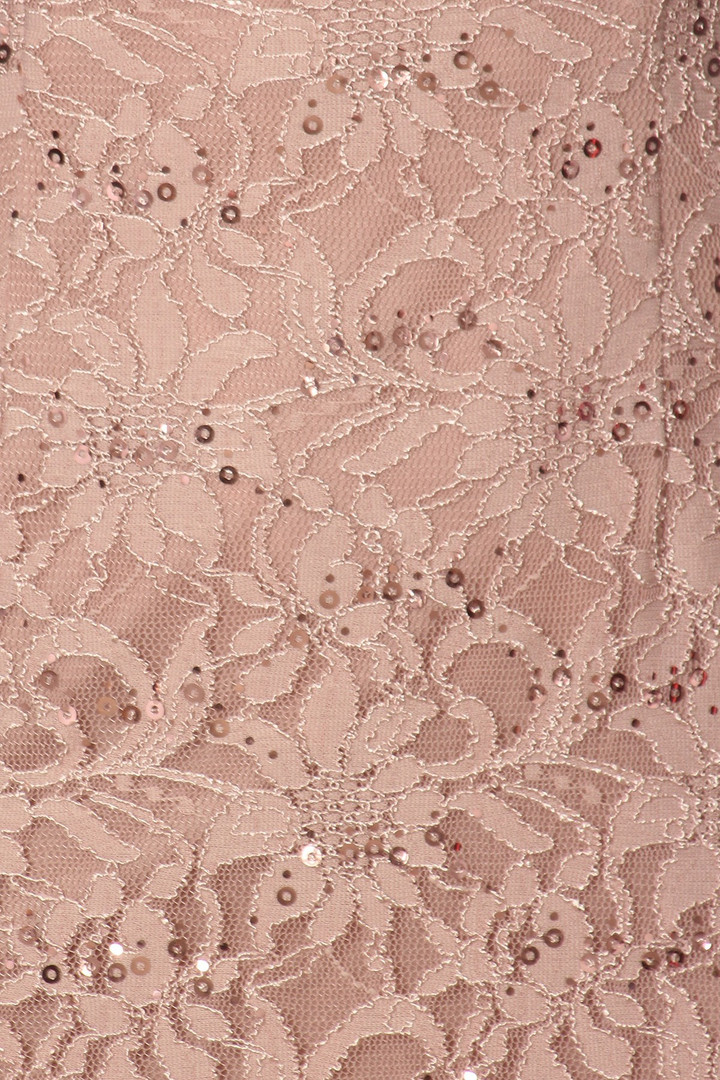 Celavie 6365 Round Neckline Lace Sleeveless Sheath Dress