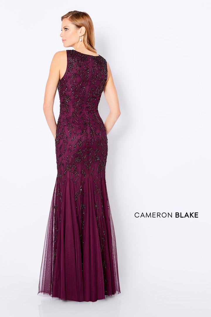 Cameron Blake by Mon Cheri 221684 Sleeveless Sheath Gown