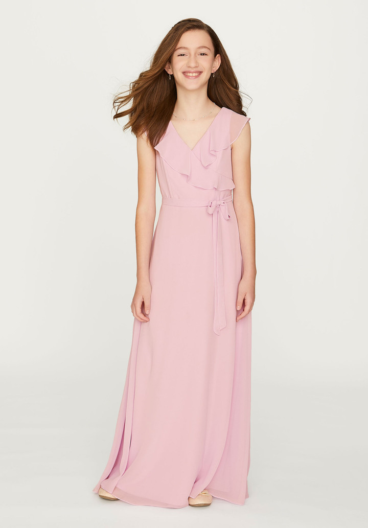 Morilee Bridesmaid 13202 Flutter Sleeve Junior Dress