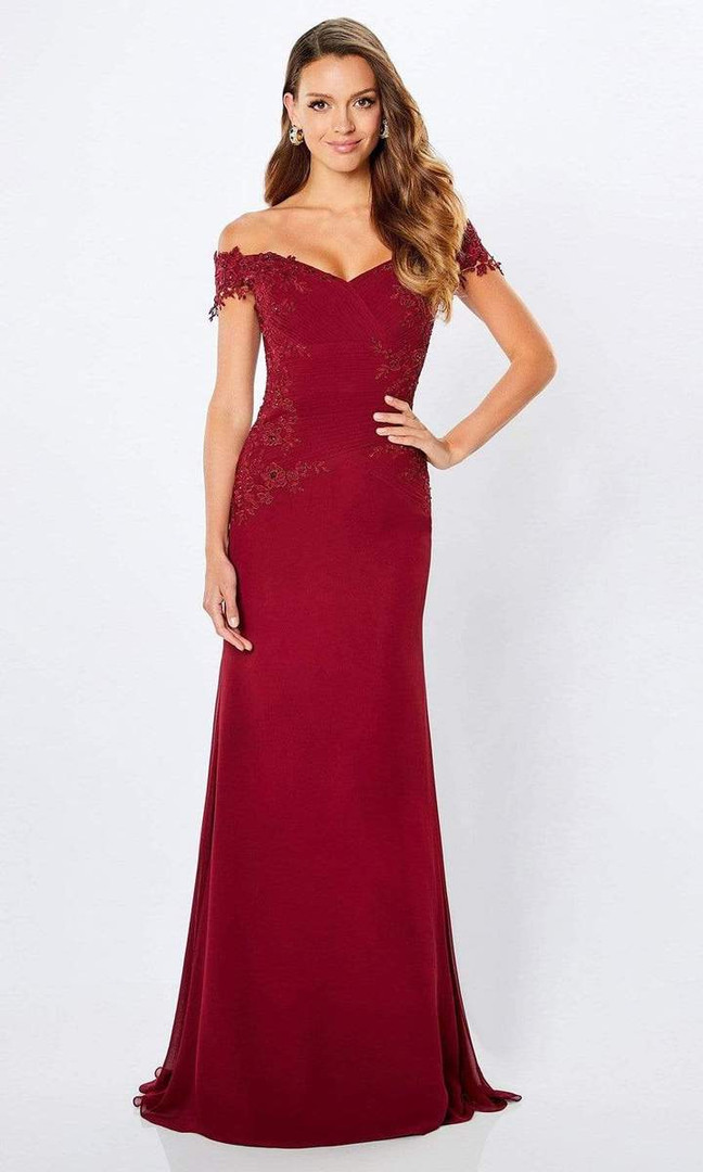 Montage by Mon Cheri 221964 Beaded Embroideries Sheath Dress