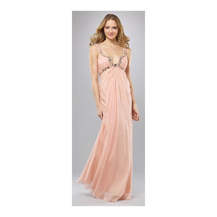 Mignon & LM Collection HY0561 Sweetheart Neck Long Dress