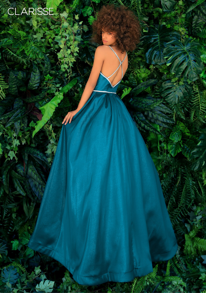 Clarisse 810194 Embellished Stunning Glitter Ball Gown