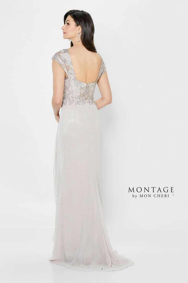 Montage by Mon Cheri 122905 Embroidered Sweetheart Dress