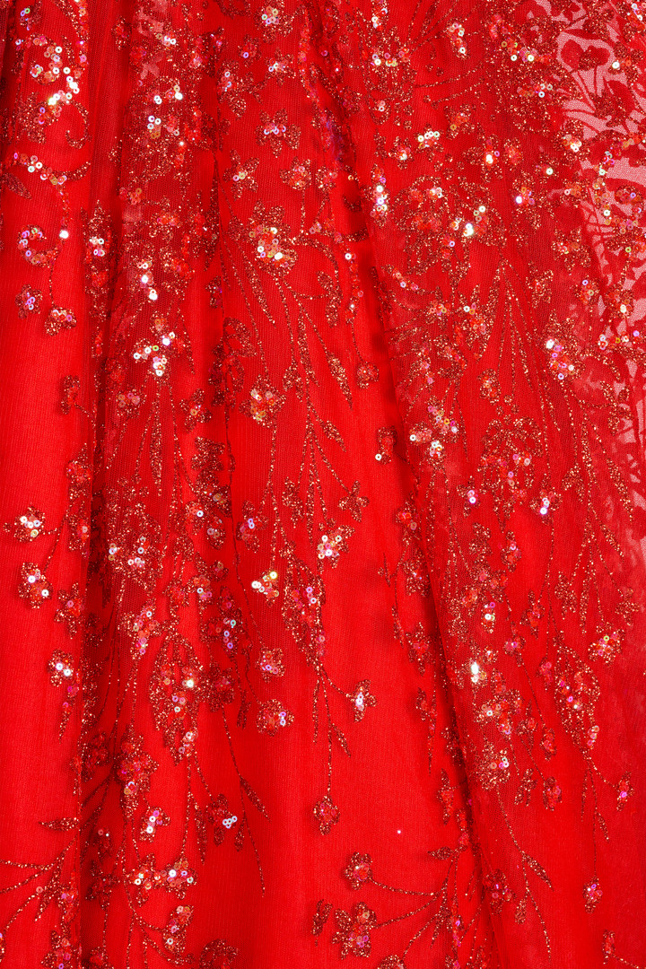 Colette by Daphne CL12237 Sleeveless V-neck Long Ballgown