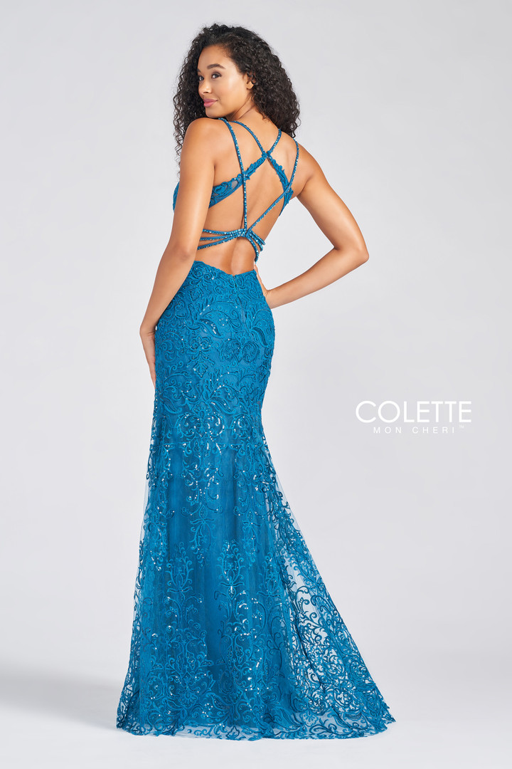 Colette by Daphne CL12280 Sleeveless Stretch Jersey Gown