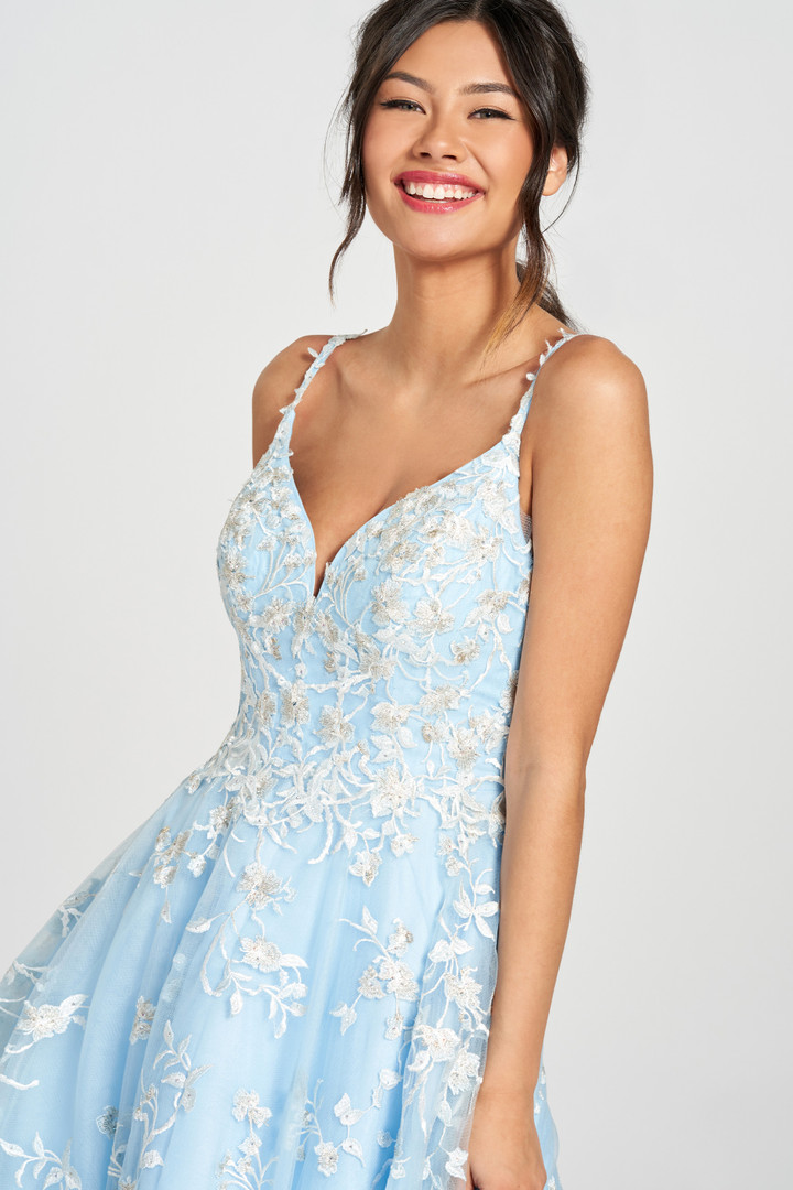 Colette by Daphne CL12210 Beaded Embroidered Lace Gown