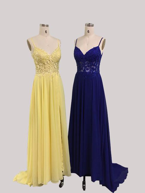 Dave and Johnny 10364 Corset with high Split Prom Dress