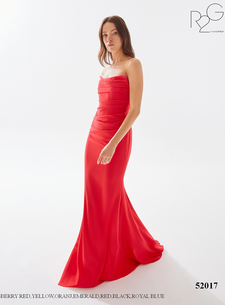 Tarik Ediz 52017 Creppe Matilda Prom Dress