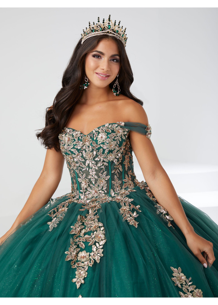 House of Wu 56461 Strapless Sweetheart Neck Fiesta Gown