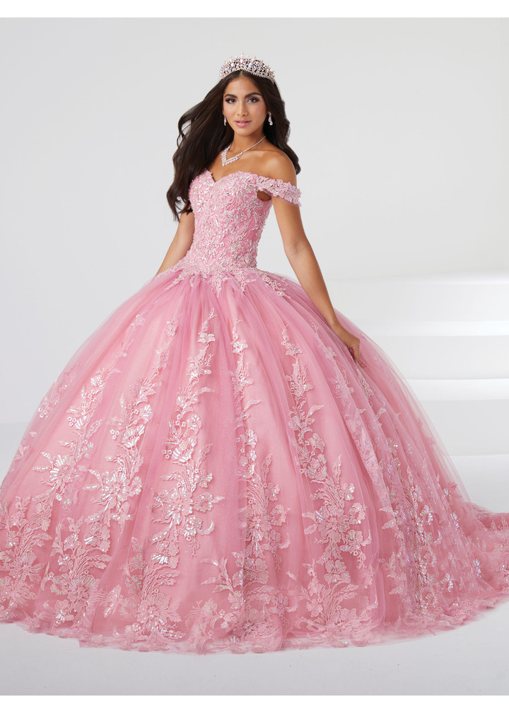 House of Wu 56462 Strapless Sweetheart Neck Fiesta Gown
