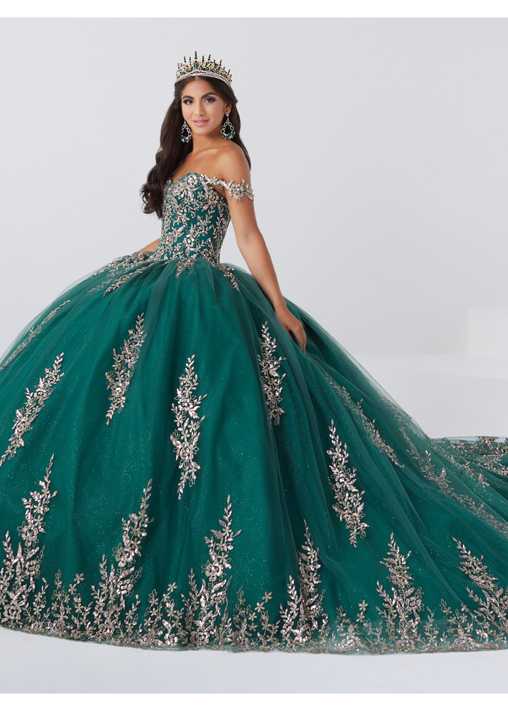 House of Wu 56466 Strapless Sweetheart Neck Fiesta Gown