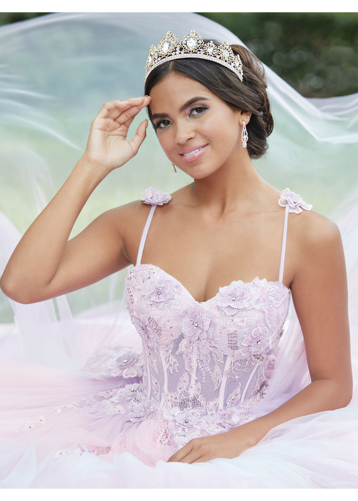 House of Wu 56469 Sweetheart Off Shoulder Neck Fiesta Gown
