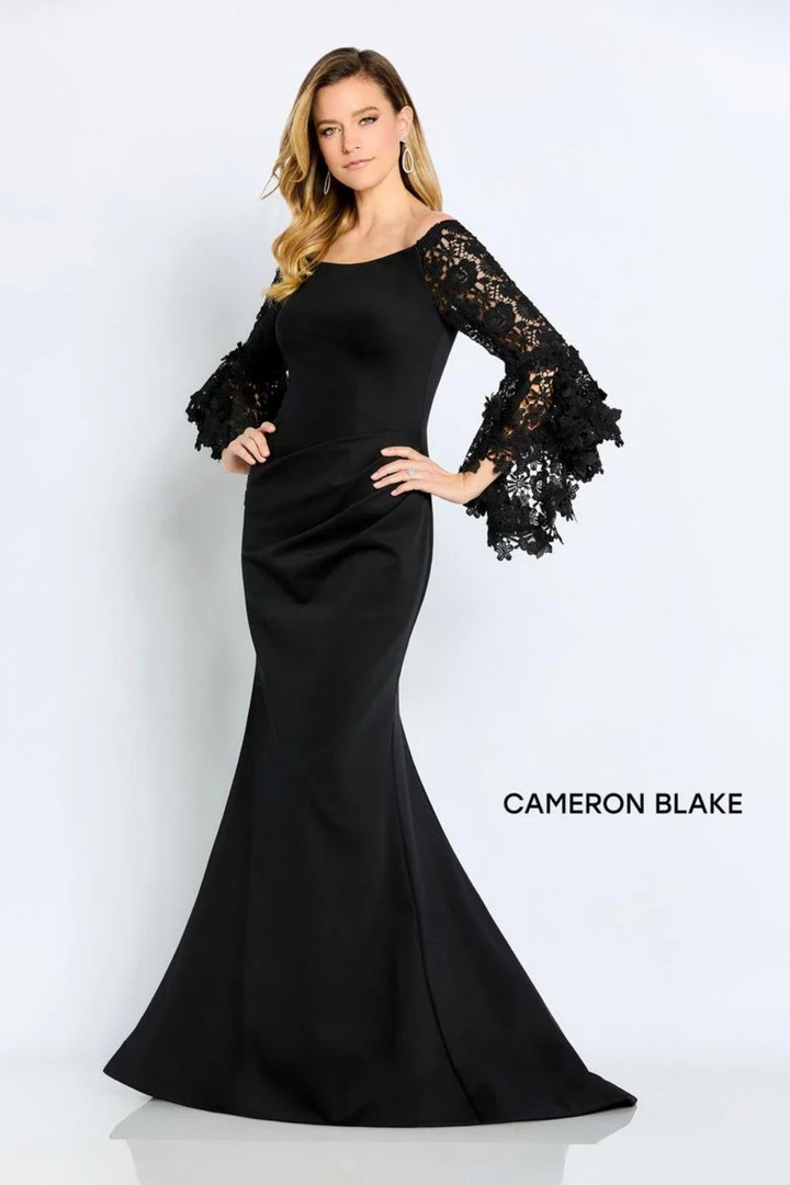 Cameron Blake by Mon Cheri CB104 Heavy Stretch Jersey Dress