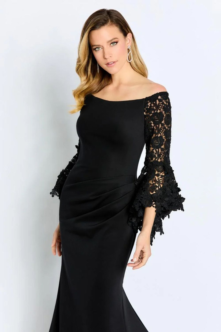 Cameron Blake by Mon Cheri CB104 Heavy Stretch Jersey Dress