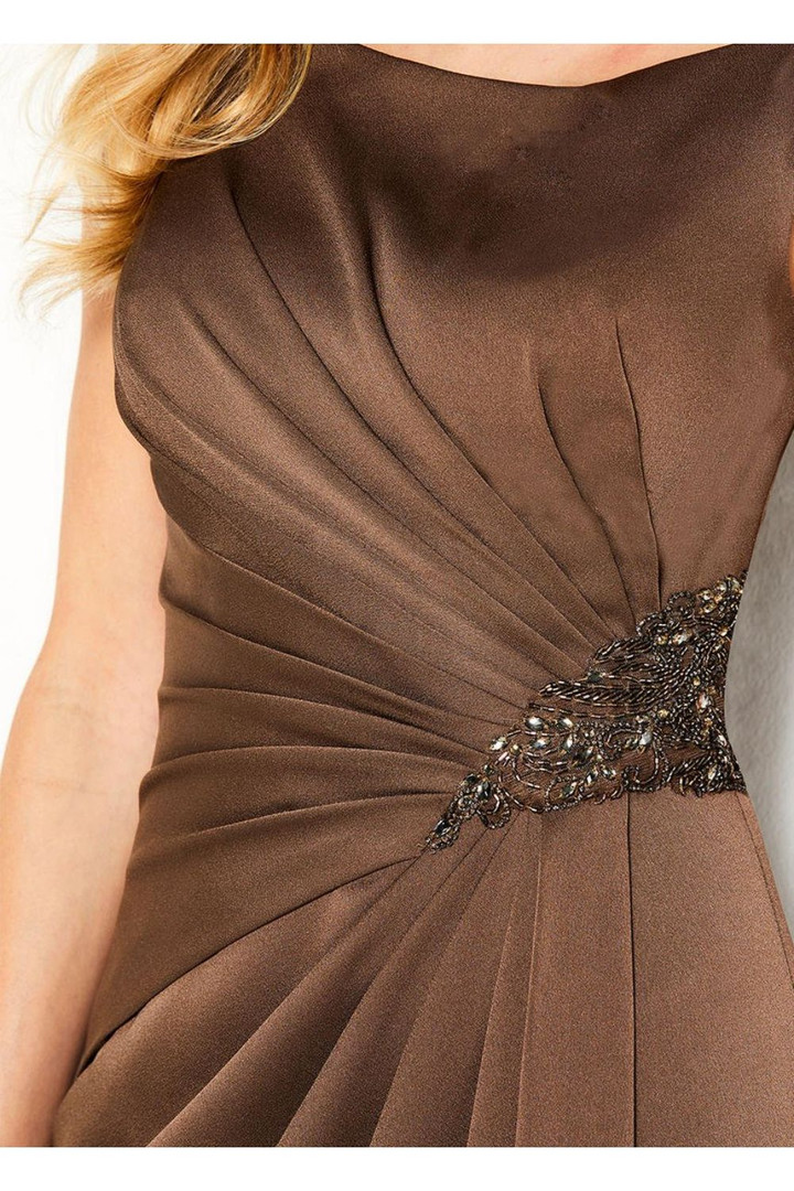 Cameron Blake by Mon Cheri 219676 Stretch Crepe Long Dress