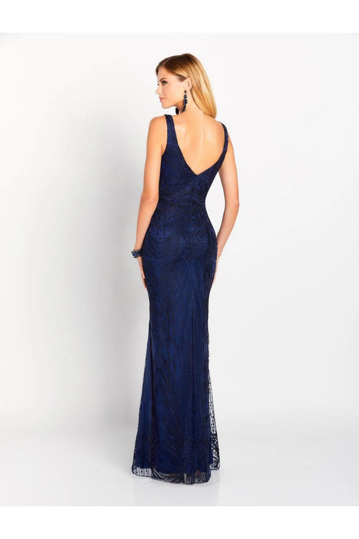 Cameron Blake by Mon Cheri 119644 Allover Lace Long Dress