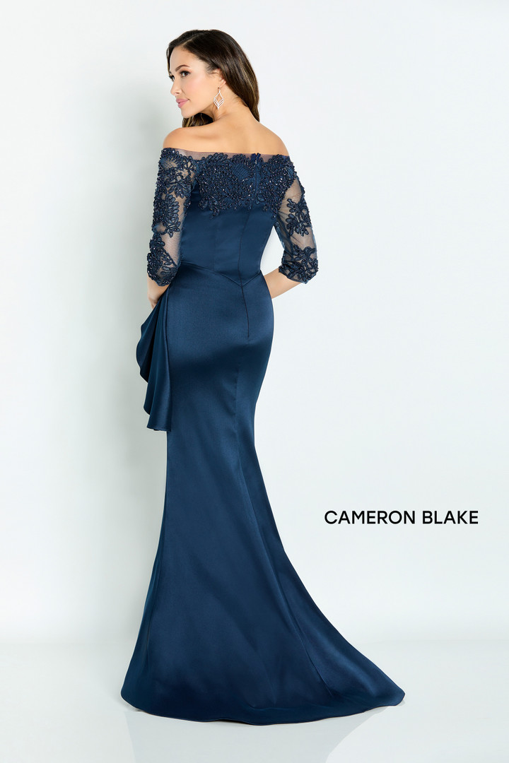 Cameron Blake by Mon Cheri CB140 Stretch Mikado Long Dress