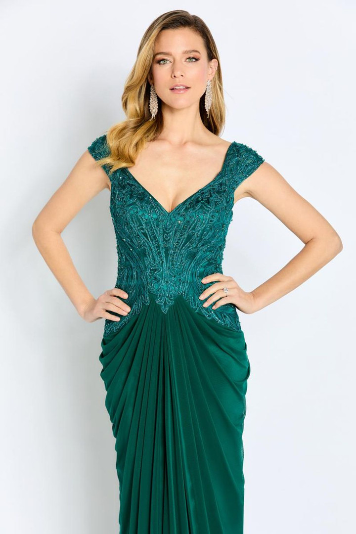 Cameron Blake by Mon Cheri CB110 Stretch Net Sheath Dress