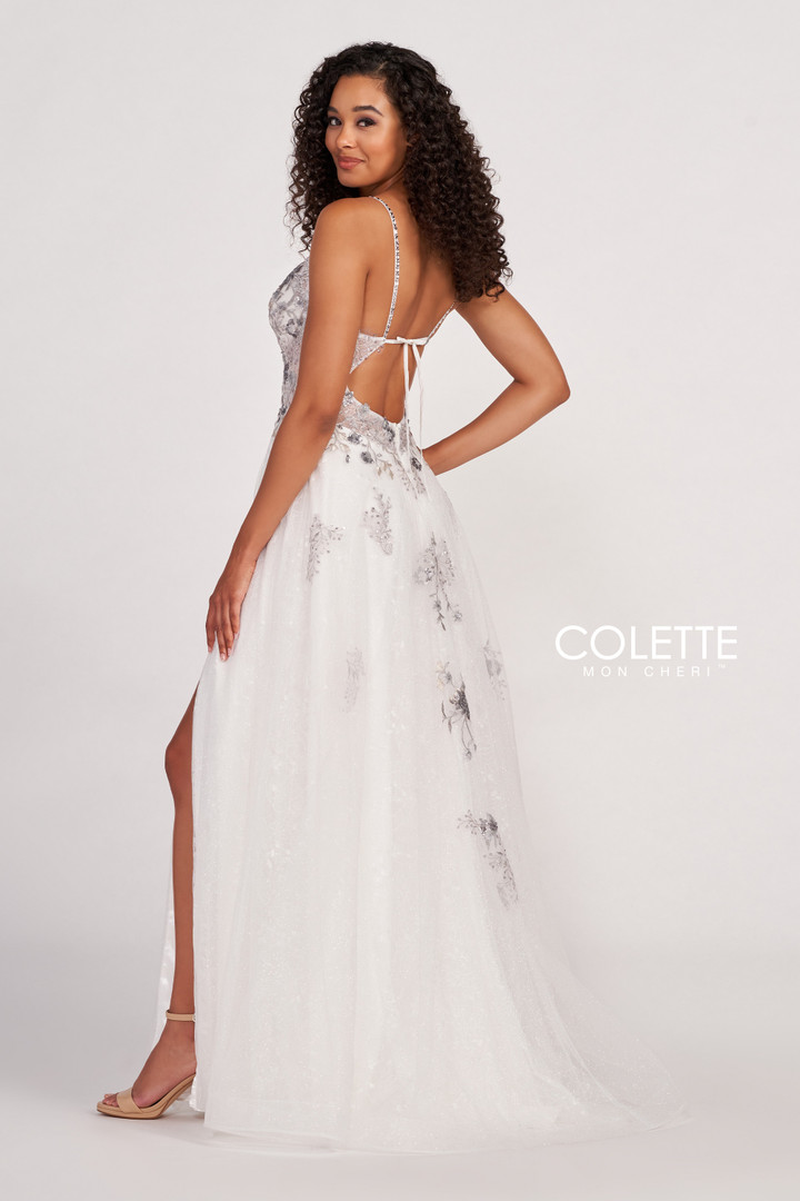 Colette by Daphne CL2064 Sleeveless Tulle Long Dress