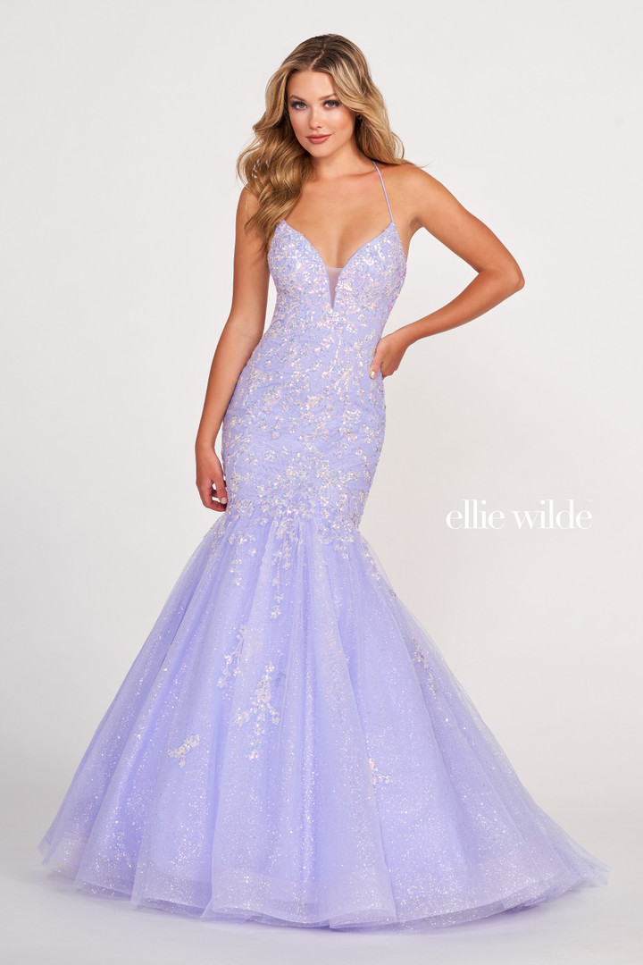 Ellie Wilde by Mon Cheri EW34011 Sequin Glitter Tulle Dress
