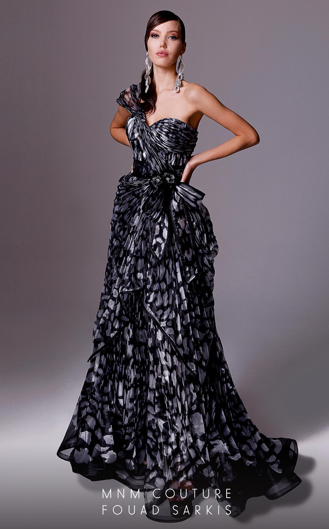 MNM Couture 2717 Chiffon Sweetheart Neck Sleeveless Dress MNM Couture 2717 Chiffon Sweetheart Neck Sleeveless Dress