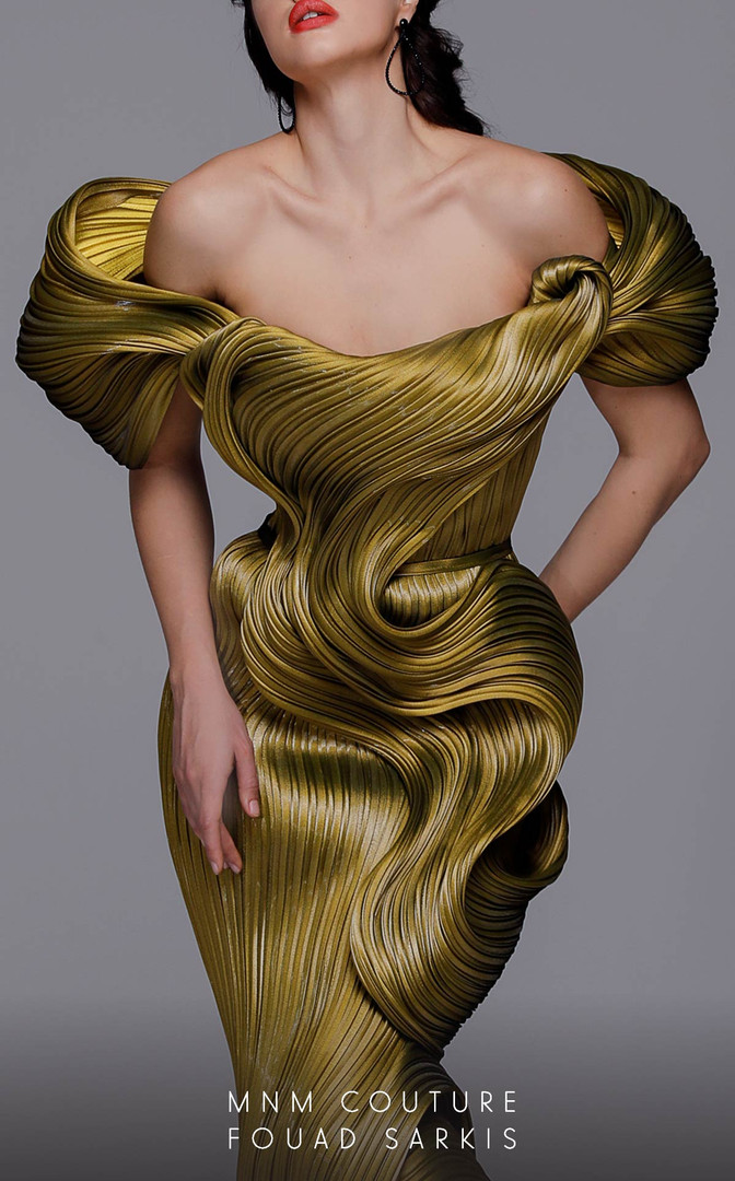 MNM Couture 2730 Organza Off-Shoulder Strapless Long Dress