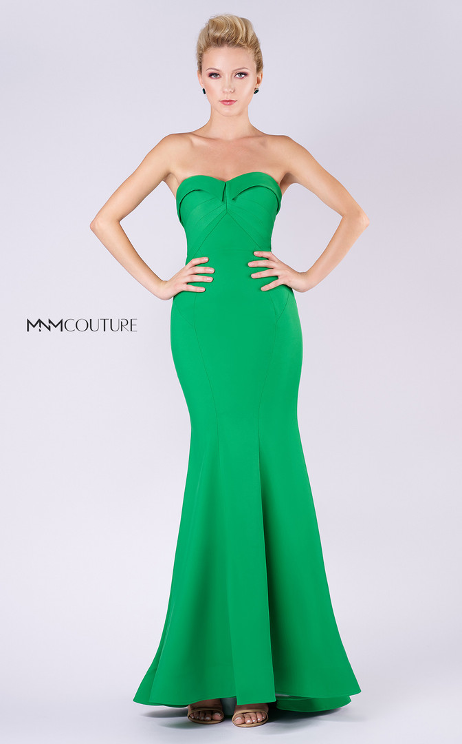 MNM Couture M0002 Sweetheart Neck Strapless Fitted Dress