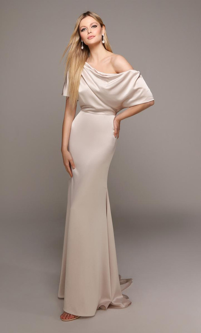 Alyce Paris 27560 Off The Shoulder Fit N Flare Long Dress