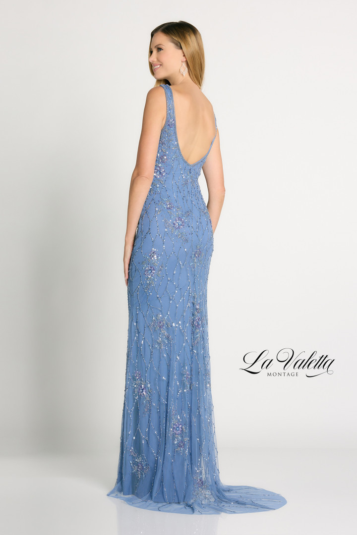 La Valetta by Mon Cheri LV6106 Beading Sleeveless Long Dress