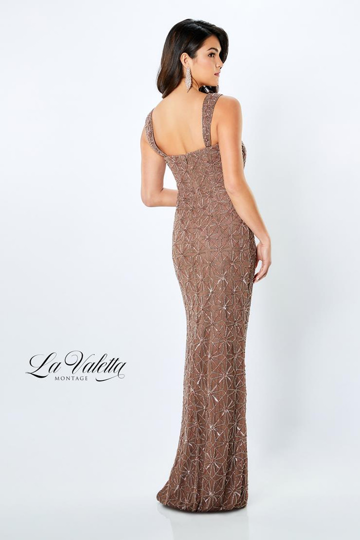 La Valetta by Mon Cheri LV22102 Tulle Strapless Long Dress