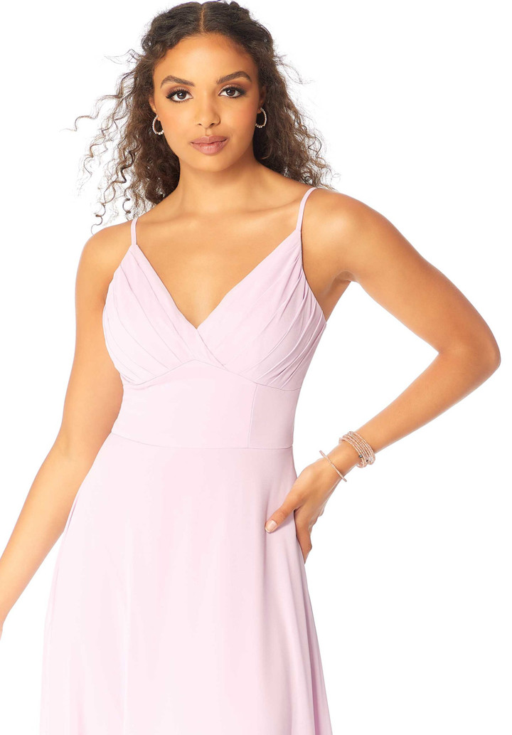 Morilee Bridesmaid 21807 Chiffon V-neck Sleeveless Dress