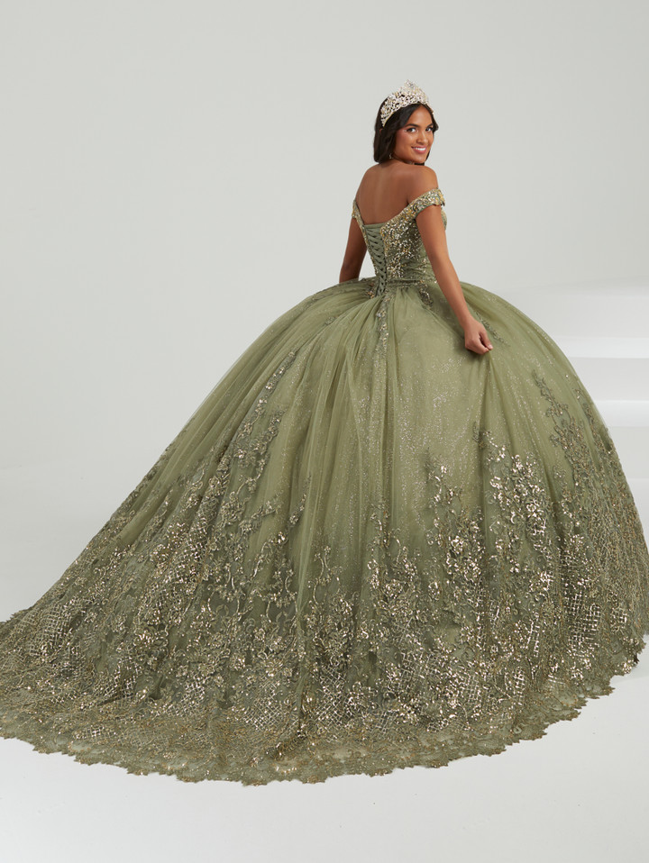 House of Wu 56486 Lace Tulle V-Neck Sleeveless Long Ballgown