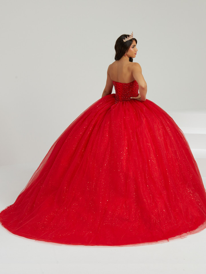 House of Wu 56480 Glitter Tulle Sweetheart Neck Ballgown
